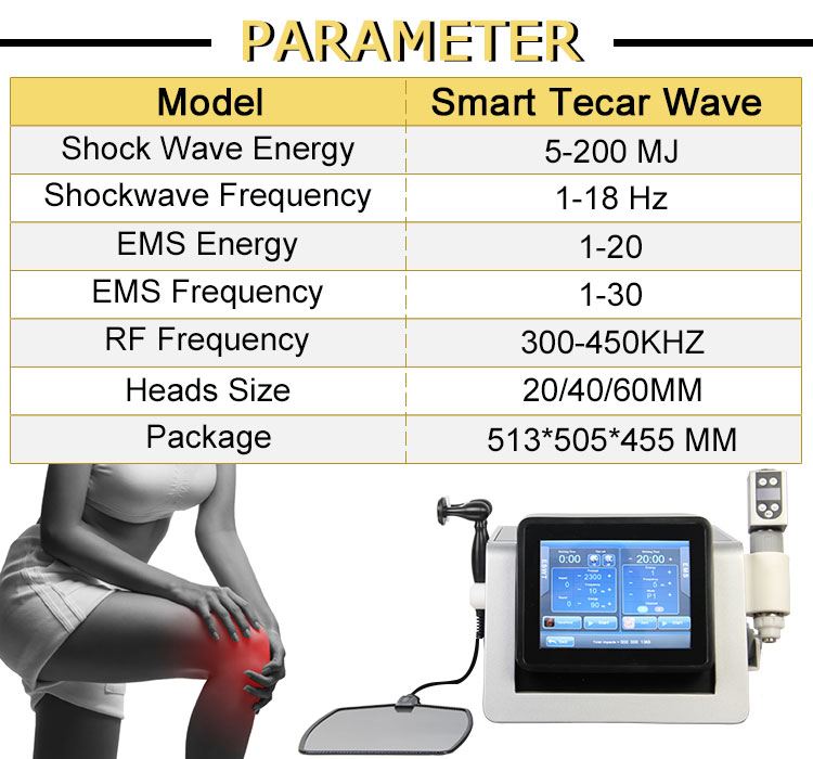 2 in1 cryo fat shock wave machine