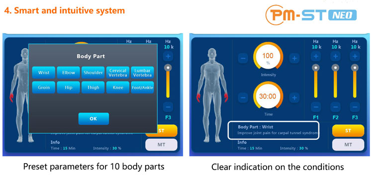 PMST NEO interface