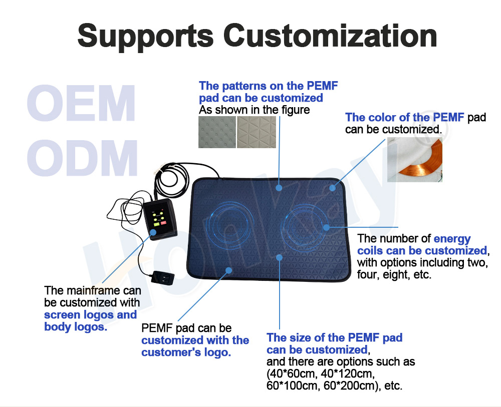 Portable Pulsed Electromagnetic mat