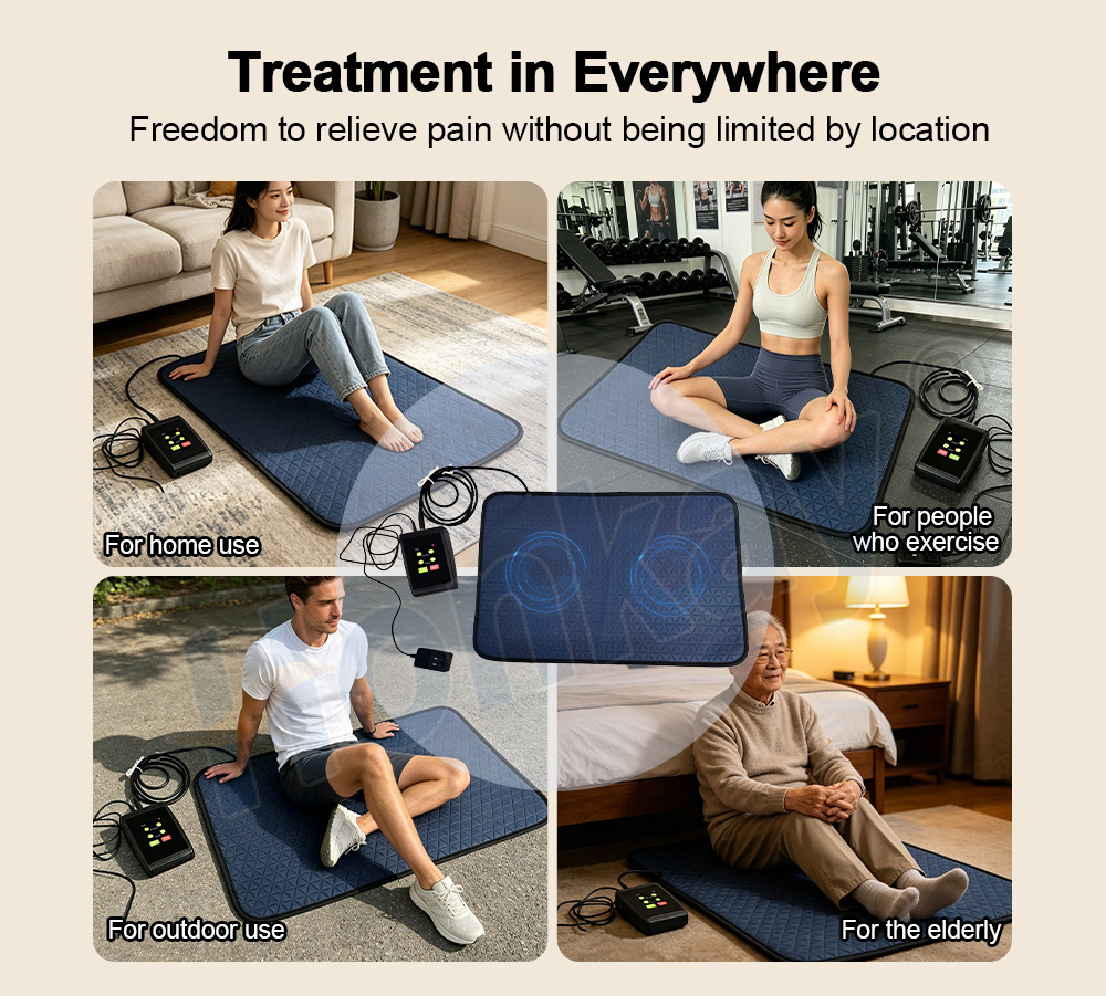 Portable PEMF recovery Mat machine