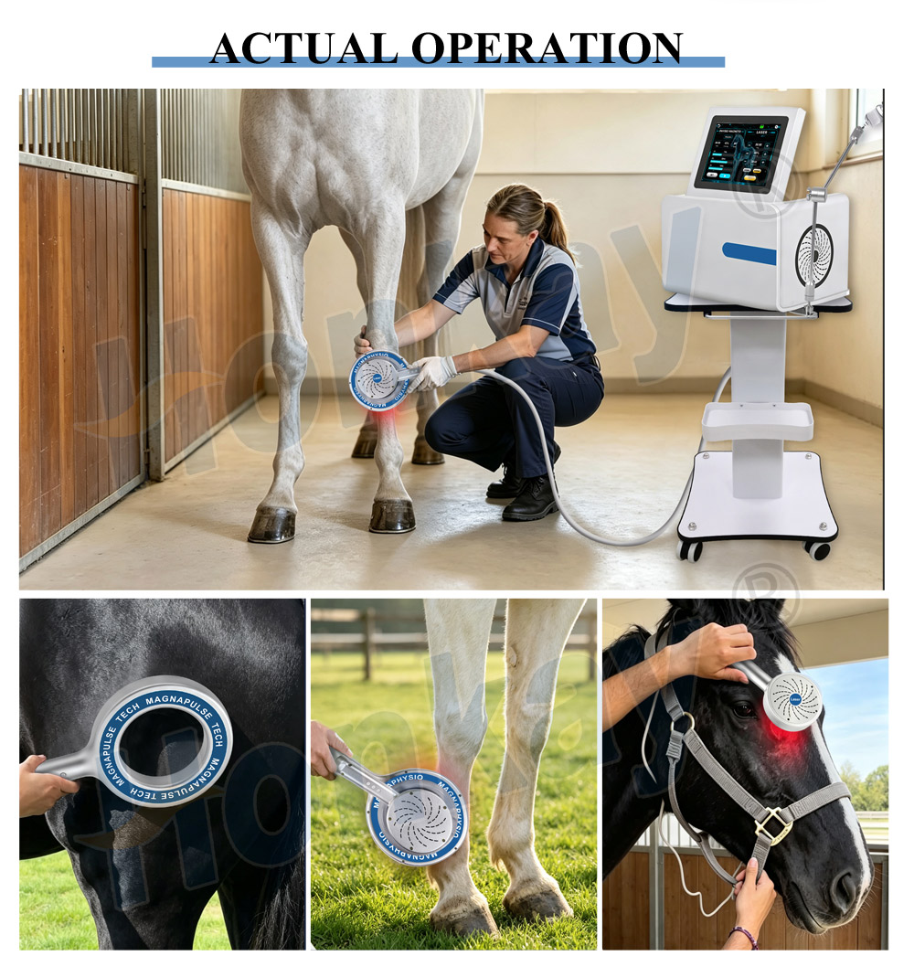 hard casing pemf magnetic machine for horses