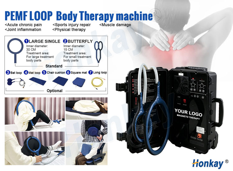 PEMF magnetic massage machine