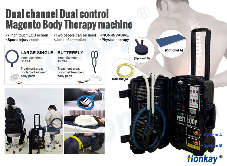 Dual channel PEMF therapy device