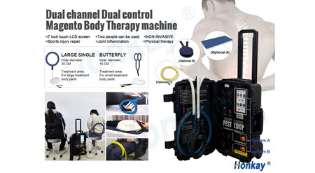 Dual control PEMF mchine