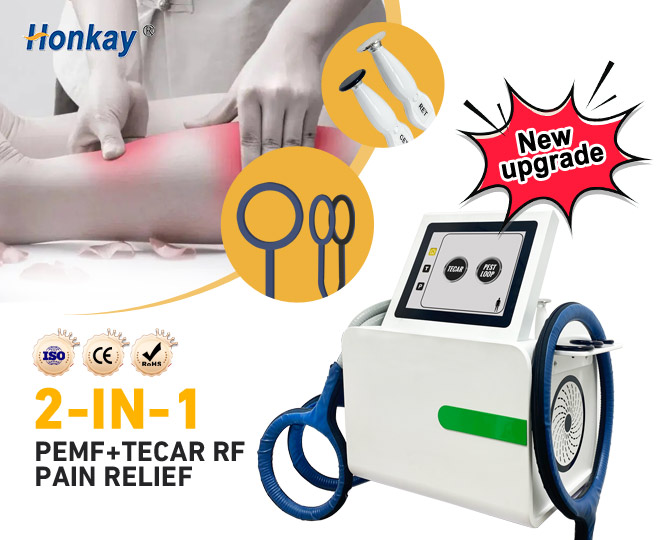 2 in 1 pemf tecar therapy machine