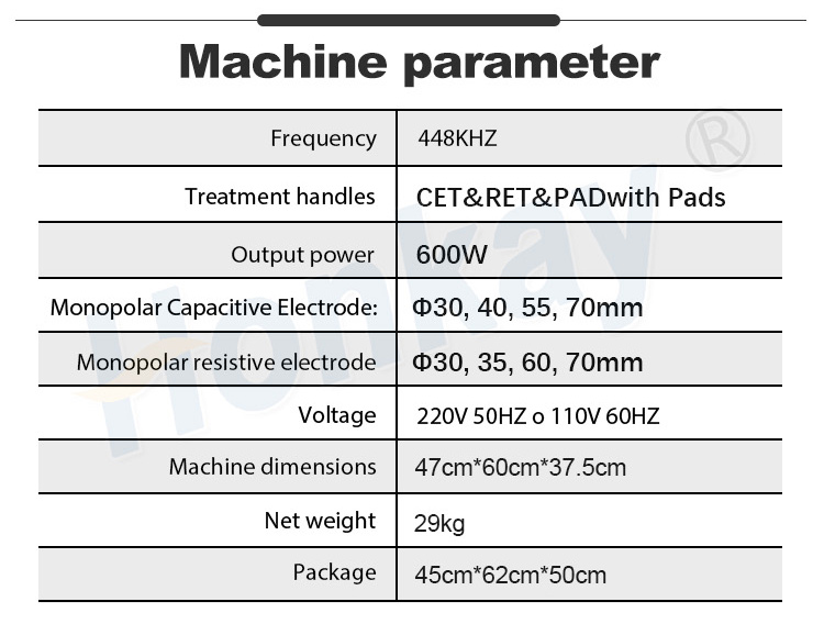 tecar therapy machine price