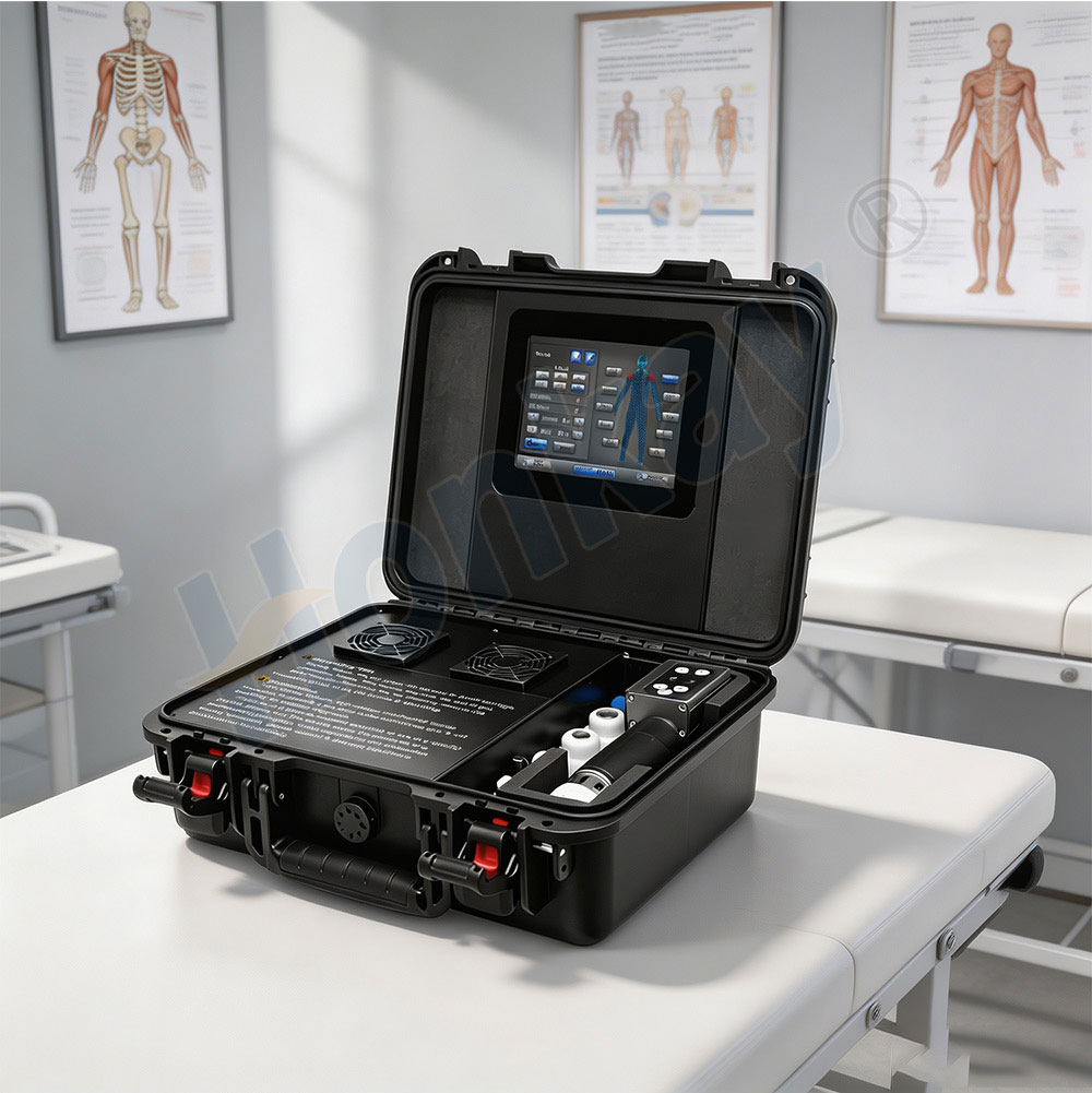 Shockwave massage therapy equipment