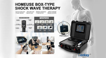 suitcase electromagnetic shockwave machine