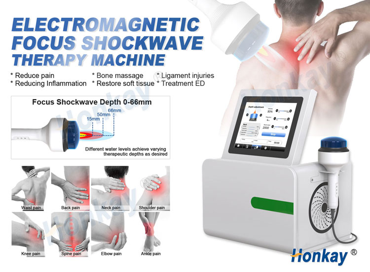 Focused shock wave equipment
