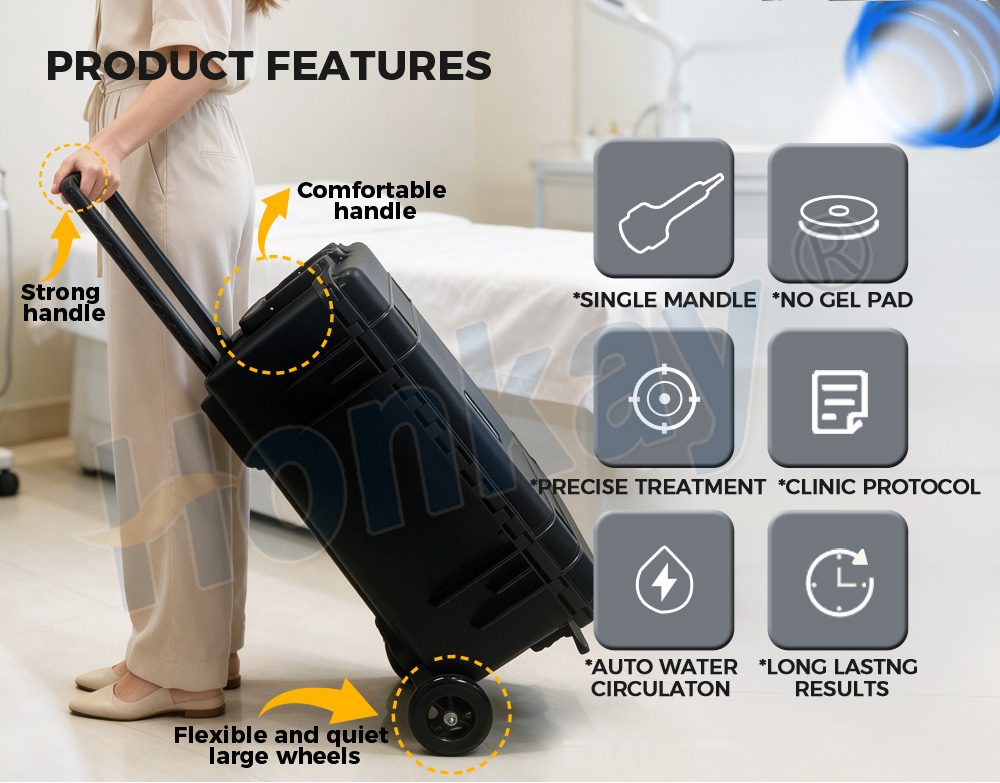 Trolley‑Case Shock wave device for sale