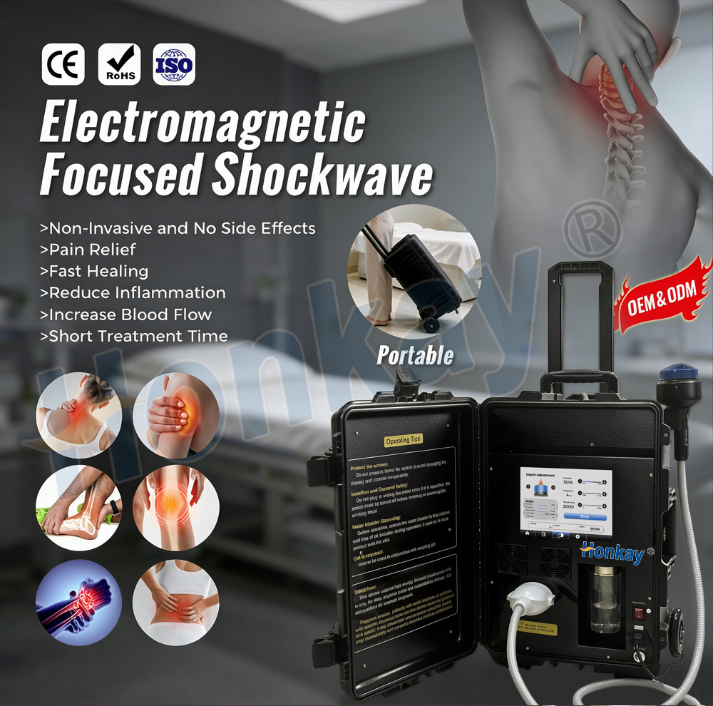 Trolley‑Case Shock wave machine for sale