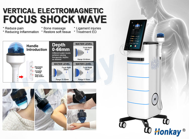 Body Relaxation Shockwave Equipment