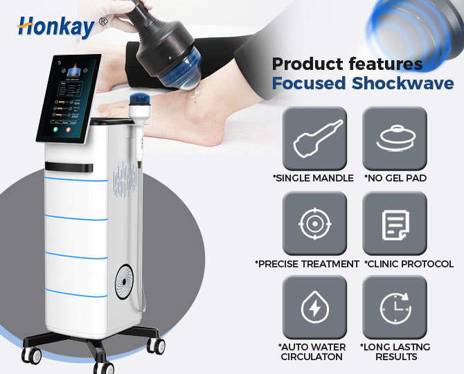 standing focused shockwave equipment