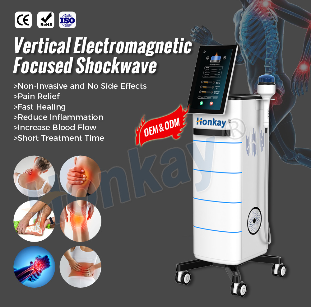 vertical focused shockwave equipment