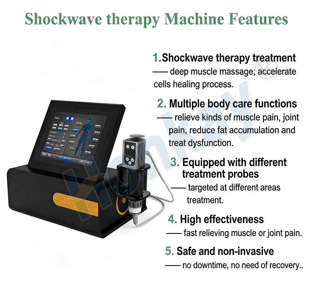 Shockwave massage therapy Machine