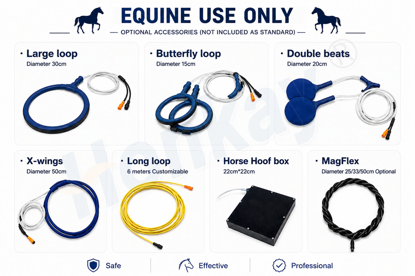 Horse pemf handles