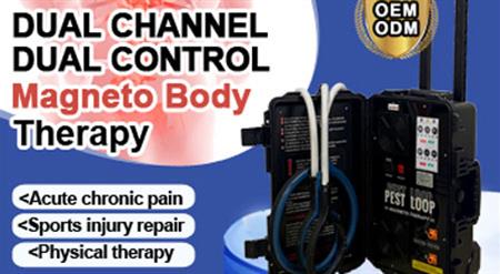 PEMF dual control magnetic loop machine for OEM and ODM programmes