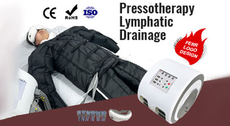 24 chamber lymphatic drainage device