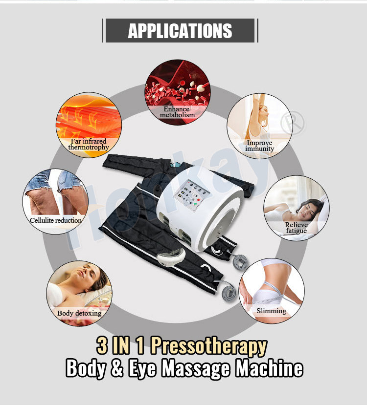 Pressotherapy lymphatic drainage/best pressotherapy machine