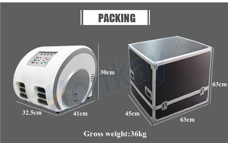 black 3 in 1 pressotherapy equipment