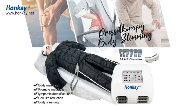 Lymph drainage pressotherapy equipment