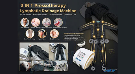 Pressotherapy machine