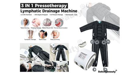 high quality pressotherapy machine