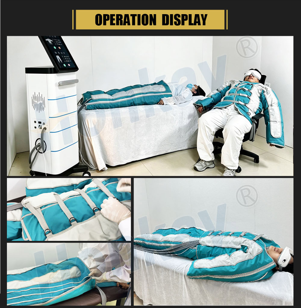Vertical 3 in 1 Lymph Drainage equipment