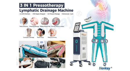 24 chambers pressotherapy machine